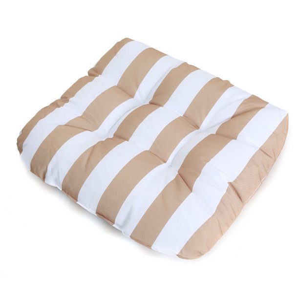 50*50*10cm Striped Outdoor Waterproof Seat Cushion