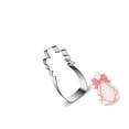 thumbnail image 1 of Molde de galletas amor boda temática DIY accesorio para hornear postre hacer herramientas Sugarcraft modelado accesorios Fondant herramienta de Herramientas y accesorios para hornear champán sweethay HA062601-05B, 1 of 6