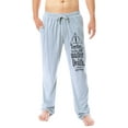 thumbnail image 5 of Harry Potter Mens' Wizarding World Deathly Hallows Sleep Pajama Pants, 5 of 5
