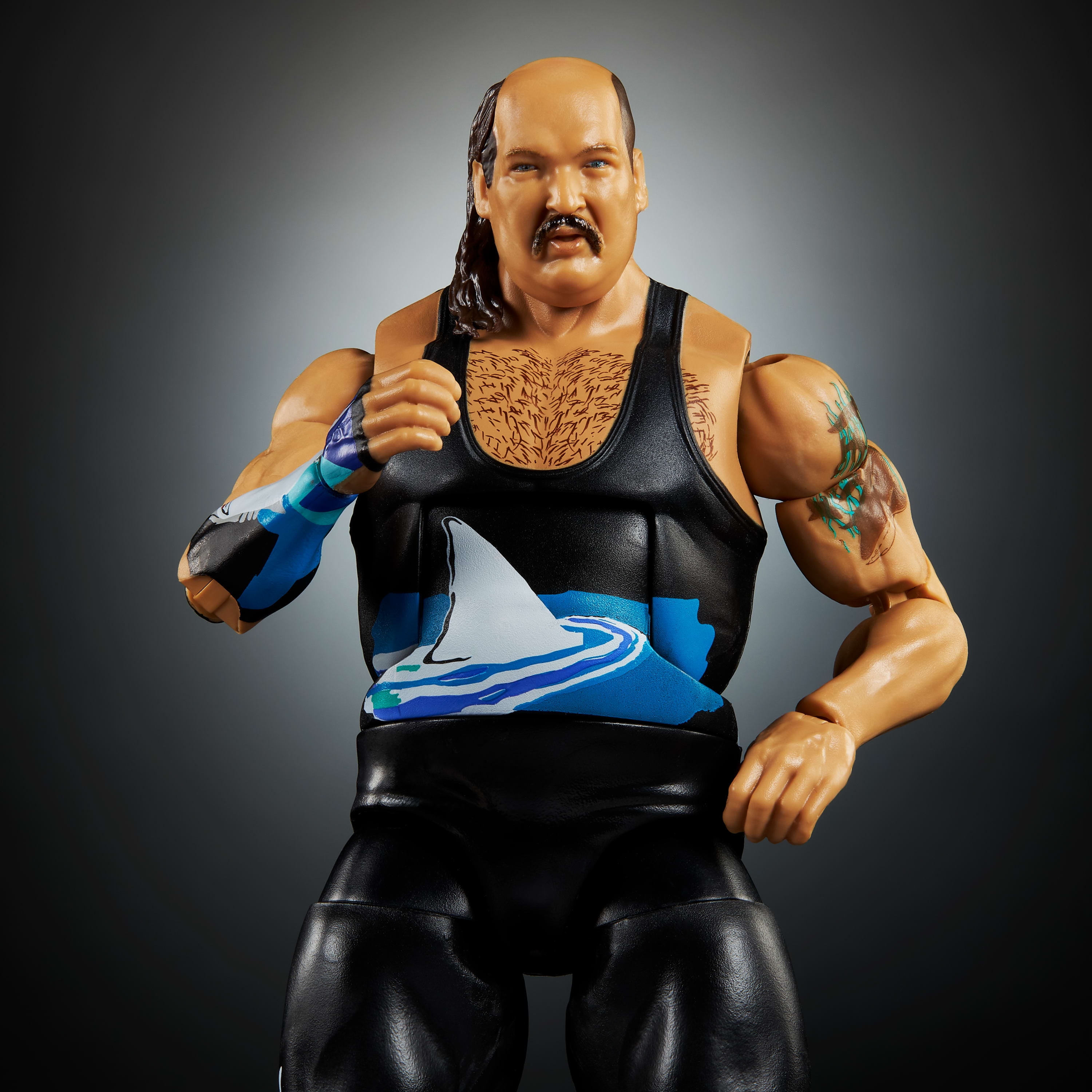 WWE Figurine articulée Élite Shark Monday Night War-15cm - Exclusivité Walmart