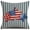 🔥 A_New, variant on TTJ Independence Day Anniversary Throw Pillow Cover 17.7 x 17.7 in High-Definition Printed Linen Square Cushion Sham Removable Zipper Flag Motif Decorative Accent For Sofa Porch And 4th Of July