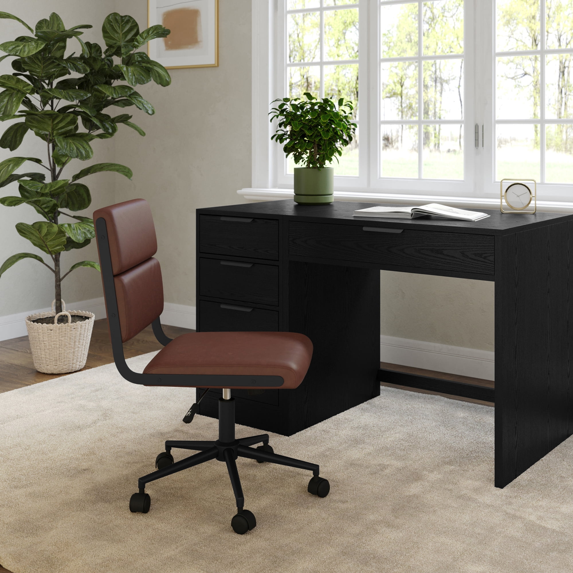 martha stewart upholstered office chair product