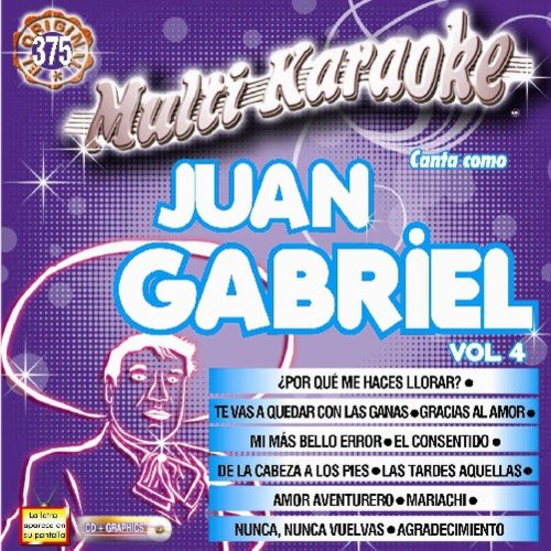 Juan Gabriel Juan Gabriel Vol. 4ExitosMulti Karaoke [CD] Walmart