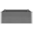 thumbnail image 2 of vidaXL Garden Raised Bed WPC 150x100x54 cm Grey, 2 of 5