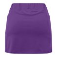 thumbnail image 6 of Abomasnow Plus Size Skort Skirts for Women Summer High Waist Tummy Control Golf Skirts Light Purple Skirts Inner Shorts XXXL, 6 of 7