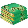 thumbnail image 4 of SKYSONIC Mardi Gras Kitchen Towel 18"x28" Set of 6,Super Soft Absorbent Hand Towel Tea Towel Tableware Cleaning Rag for Kitchen, Hotel, Bathroom, 4 of 7
