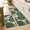Dark Green-17.3" x 47 "+ 17.3" x 29 "--0.47 inches, variant on Kimode Kitchen Rugs And Mats Cushioned Anti 2standing Mat