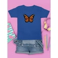 thumbnail image 3 of Monarch Butterfly Art T-Shirt Juniors -Image by Shutterstock,  Medium, 3 of 4