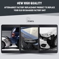 thumbnail image 4 of Grille Perfit Liner negro para Chevrolet Silverado 1500 2500, 4 of 7