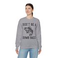 thumbnail image 6 of Don't Be a Dumb Bass Funny Fishing Sweatshirt Fish Shirt for Men Women, 6 of 7