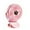 Pink, variant on Fnochy Clearance Small Fan USB Portable Rechargeable with Digital Display, 5 Speeds Quiet Personal Cooling Fan for Home Office Dorm Desk Travel