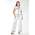 thumbnail image 1 of Set chaleco y pantalon con broche Roman Fashion /Juvenil, 50157 (Blanco) blanco M, 1 of 4