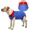 thumbnail image 1 of Dog Sterilization Surgery Recovery Clothes Dog Recovery Clothes Pet Surgery Clothes (Blue S Back Length 28-35CM Suitable for Weight 9-16 Pounds), 1 of 5