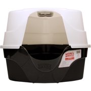 Nature’s Miracle Hooded Corner Litter Box With Odor Control Charcoal Filter