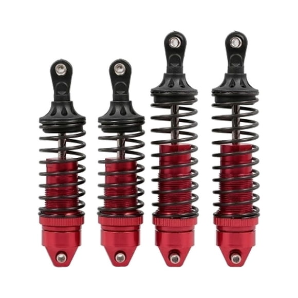 4PCS Aluminum Front & Rear Shock Absorber for Traxxas 1:10 Slash 4x4 3 Colors