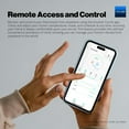 thumbnail image 5 of YoLink Thermostat 2, Smart Thermostat with Dual-Stage Heating & Cooling, Heat Pump Support, External Temp Sensors, Remote Control, Scheduling, Alexa & Google, Long-Range Connectivity, Hub Required, 5 of 9