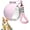 Pink, variant on 2-in-1 Portable Dog Water Bottle Plastic Bottle with Silicone Bowl Walking, Hiking & Travels