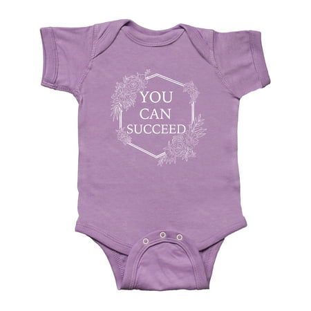 

Inktastic You Can Succeed Gift Baby Boy or Baby Girl Bodysuit