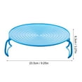 thumbnail image 2 of Microwave Plate Stacker  Microwave Tray Rack Oven Tray Rack Steaming Rack With Legs, 2 of 2