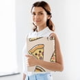 thumbnail image 6 of Cute Pizza 3 Ring Binders 1.5 inch Hardcover File Folders with Interior Pockets A4 Size Organizer for School Office Hospital, 6 of 8