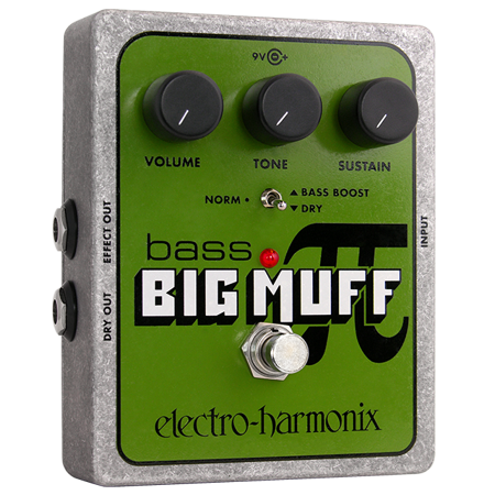 - Electro Harmonix Bass Big Muff Distortion Pedal