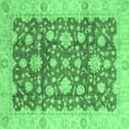 thumbnail image 1 of Ahgly Company Indoor Square Oriental Emerald Green Traditional Area Rugs, 8' Square, 1 of 4