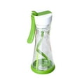 thumbnail image 2 of Botella mezcladora de aderezo para ensaladas con asa - Taza mezcladora manual para aceite y vinagre - A prueba de fugas, apta para lavavajillas, sin BPA - Dispensador de vertido fácil con medidas, 2 of 8