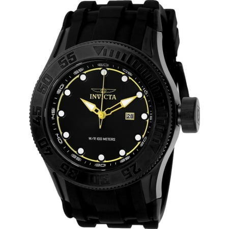 22249 Men's 'Pro Diver' Quartz Stainless Steel and Silicone Casual (Black Friday Best Fashion Deals)