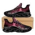 thumbnail image 1 of Zapatillas deportivas de malla transpirables de alta calidad con mensaje "Fe, Esperanza y Amor" para mujer, personalizadas., 1 of 6