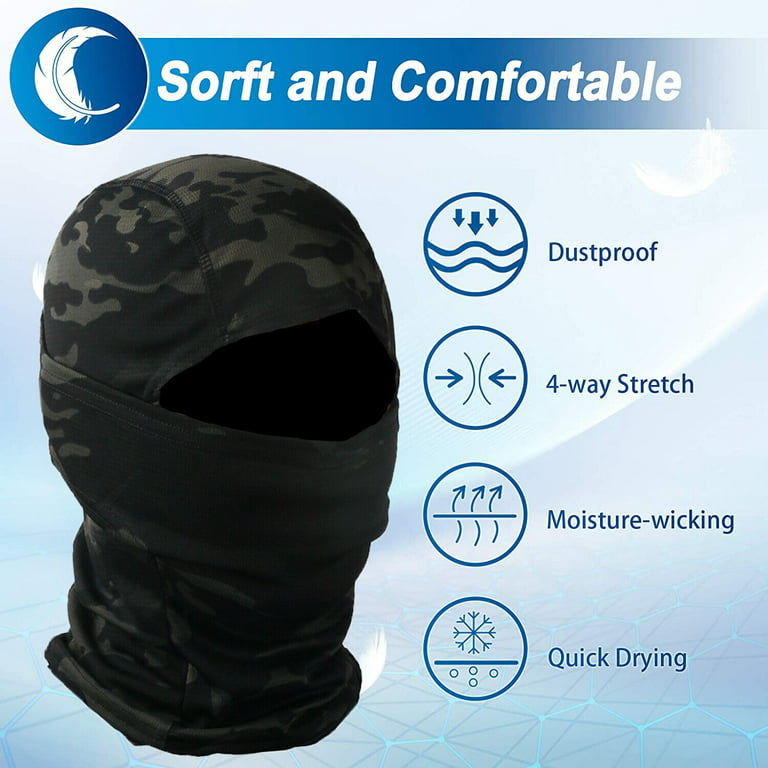 Balaclava Face Mask Motorcycle Windproof Camouflage Fishing Face Cover Ski  Mask 