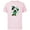 Soft Pink, variant on Disney Minnie Mouse Shamrock Bouquet St Patrick’s Day Retro - Short Sleeve Cotton T-Shirt for Adults - Customized-Black