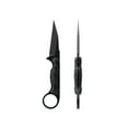 thumbnail image 2 of Toor Knives Jank Shank W Fixed Blade Knife, 3in, CPM M4 Steel, G10 Handle, SoCom Black, Black Hydro Static, 2 of 11