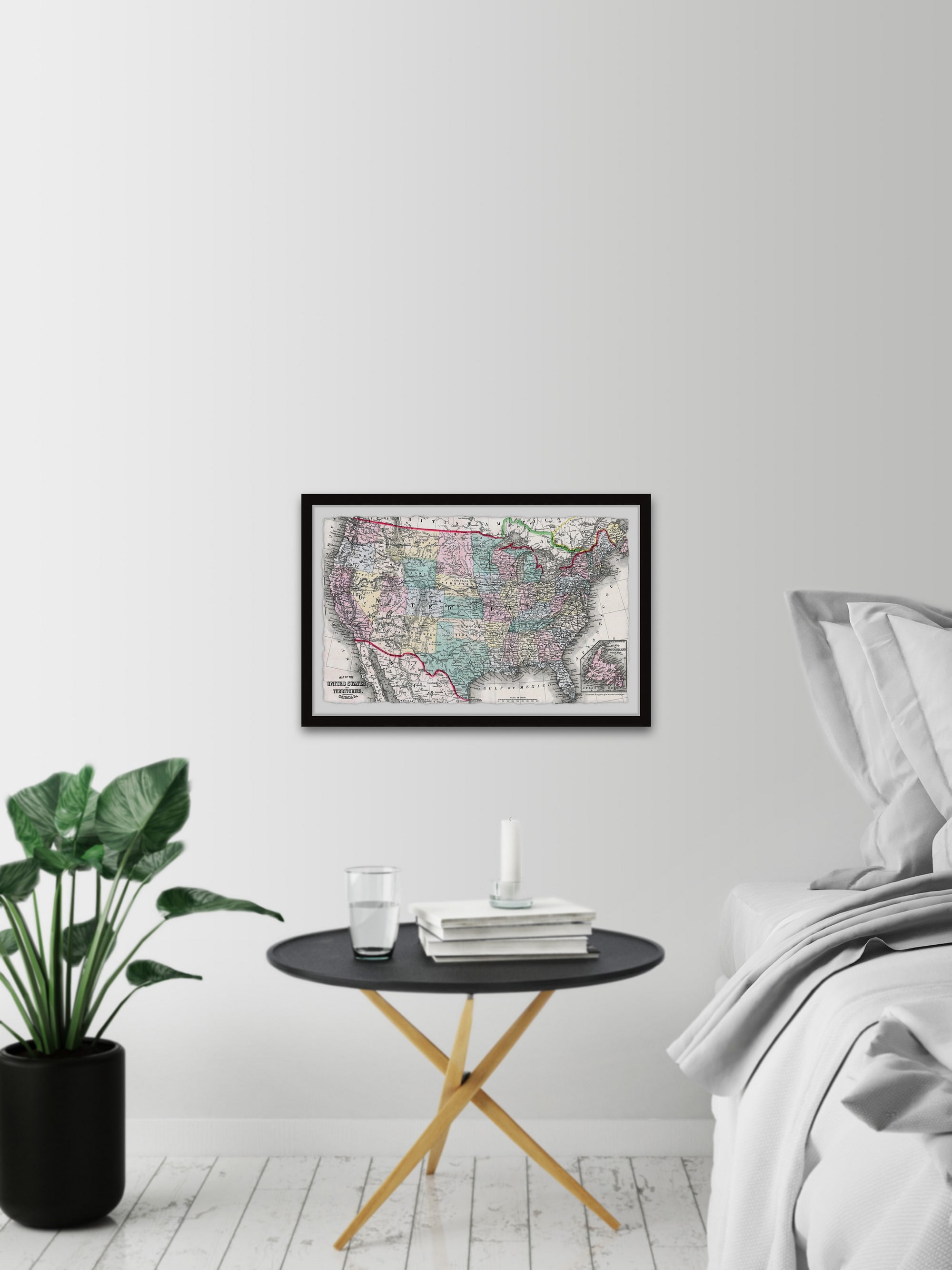 Marmont Hill Colorful City Framed Wall Art, 20" x 30"