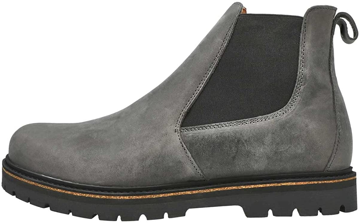 BIRKENSTOCK Womens Stalon Nubuck Leather Boot 11-11.5 Graphite - Walmart.com
