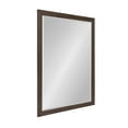 thumbnail image 3 of DesignOvation - Beatrice Framed Decorative Rectangle Wall Mirror, 27 x 39, Walnut Brown, 3 of 6