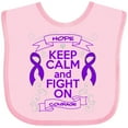 thumbnail image 3 of Inktastic Chiari Malformation Keep Calm Fight On Boys or Girls Baby Bib, 3 of 4