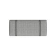 thumbnail image 6 of HomePop Modern Industrial Upholstered Bench with Metal Base, 46"W x 20"D x 18"H, White Boucle/Black, 6 of 8