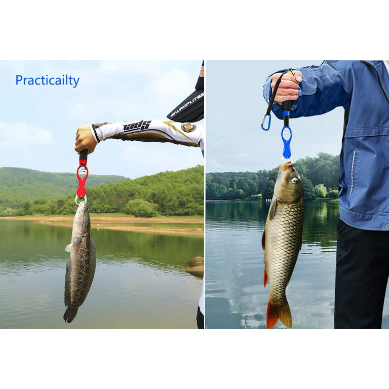 Fish Lip Gripper with Scale 2 in 1 Fishing Gripper Saltwater with