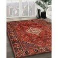 thumbnail image 3 of Ahgly Company Machine Washable Indoor Rectangle Traditional Tomato Red Area Rugs, 8' x 10', 3 of 7