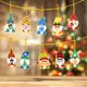 thumbnail image 4 of Kit de llavero de diamantes de Navidad de 10 Uds., taladro de forma especial, regalos de gnomo de Navidad para mascotas, 4 of 9