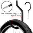 thumbnail image 5 of Paquete de 2 ganchos utilitarios para bicicletas YONGSHENG, 5 of 5