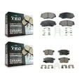 thumbnail image 1 of TEC Front Rear Ceramic Brake Pads Kit for Car Honda Accord KTC-100469, 1 of 10