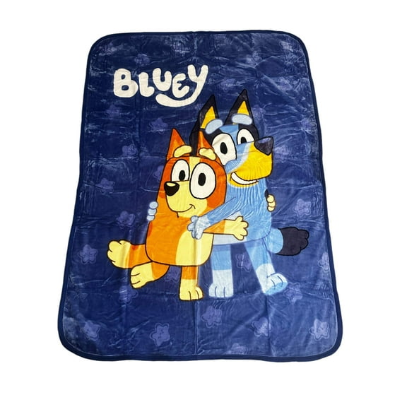 Bluey  Bingo 40"x50" Plush Throw Blanket Super Soft "Hug Fest" TT