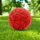 thumbnail image 5 of Bola de plantas de césped artificial - esfera verde decorativa de 20 cm para decoración interior/exterior, sin mantenimiento de planta sintética de plástico de PVC, 5 of 5