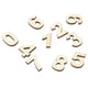 thumbnail image 3 of Manualidades de letras autoadhesivas, números autoadhesivos de madera, números, letras, manualidades, juego de números de madera de primera calidad, 3 of 8