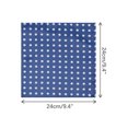 thumbnail image 3 of Conjuntos de corbatas para hombres INSPIRE CHIC, corbatas de lunares con pañuelo a juego para bodas y negocios, azul real, 3 of 5