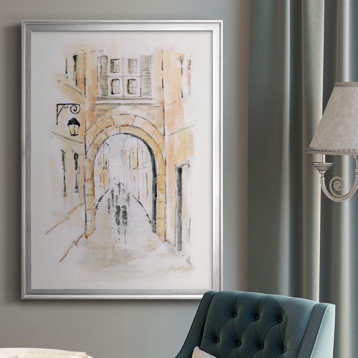 Venice Market Day II Premium Classic Framed Print - Ready to Hang