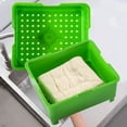 thumbnail image 6 of Kitchen Household Tofu Water Press Tofu Drain Box Kitchen Press Tools Water Juice Squeezer B4I4, 6 of 9