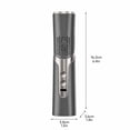 thumbnail image 3 of Handheld Fan, Mini Portable Fan, Usb Fan Portable, Rechargeable Personal Fan, Matte Black Lipstick-Shaped Multifunctional Compact Cooling Fan, 6X1.5X1.5 in Lightweight Form,, 3 of 6