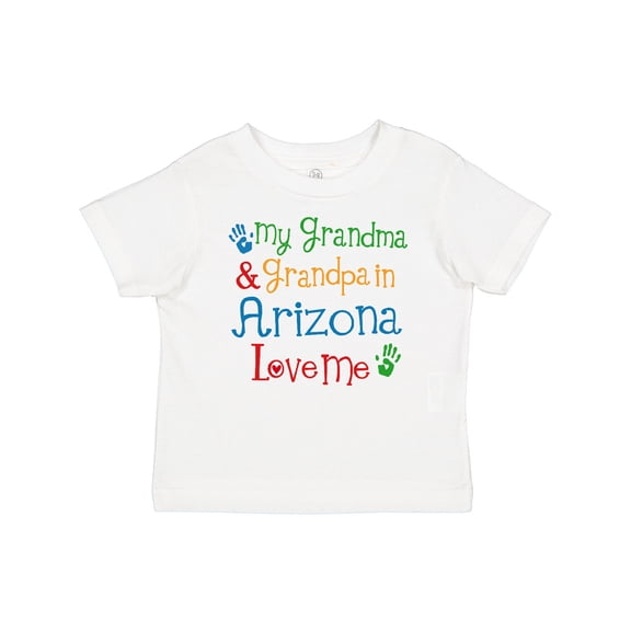 Inktastic Arizona Grandma Grandpa Love Me Boys or Girls Baby T-Shirt